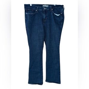 Levi’s 415 Classic Bootcut Jeans Sz 16W dark indigo wash